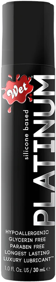 Wet® Platinum®Silicone Lubricant