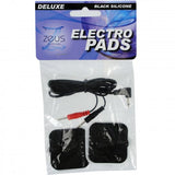 Zeus Deluxe Silicone Black Electro Pads