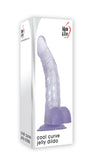 Adam & Eve Cool Curve Jelly Dildo