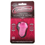 GoodHead Vibrating Tongue Ring - Pink