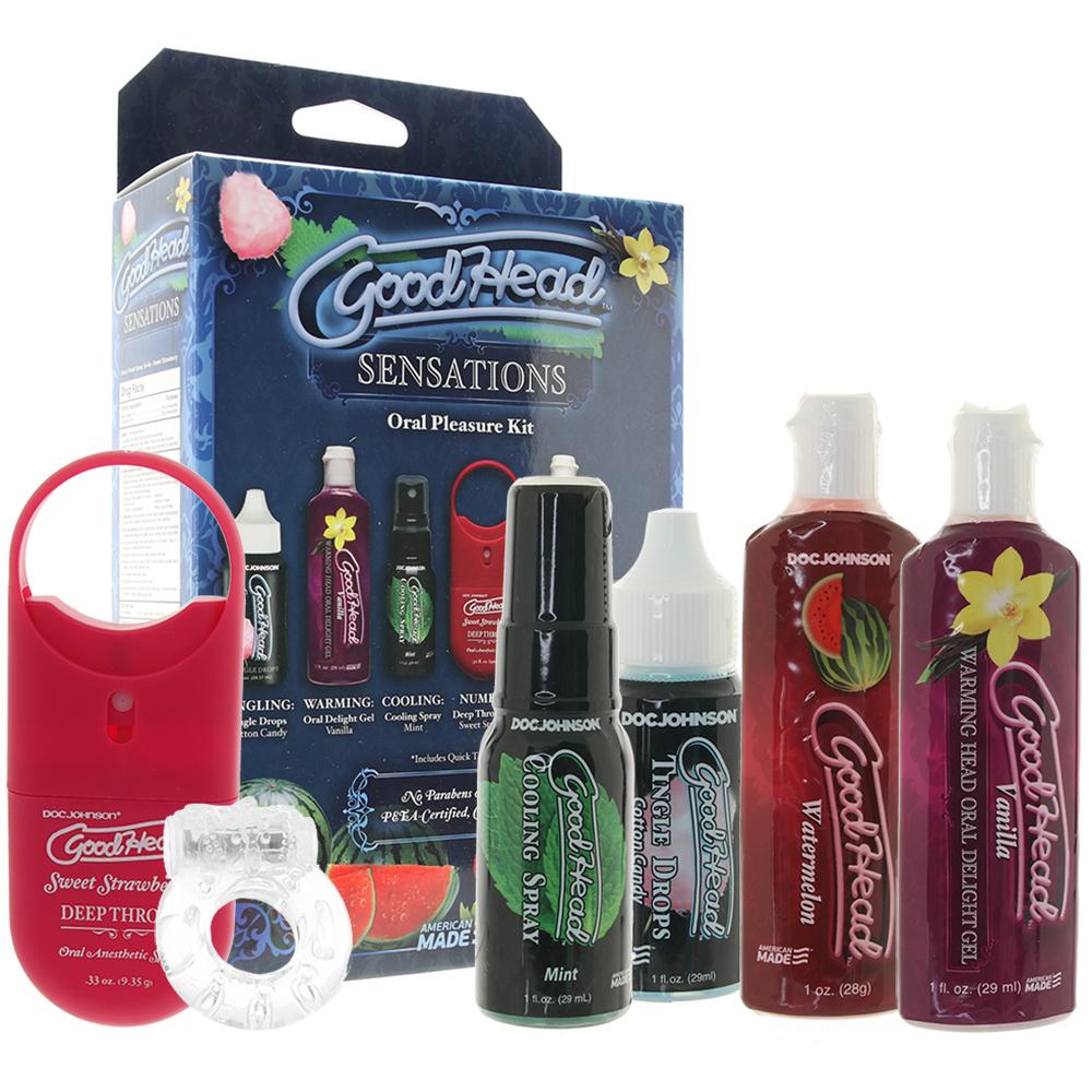 GoodHead Sensations Oral Pleasure Kit Doc Johnson      5/5 Based On 2 Reviews