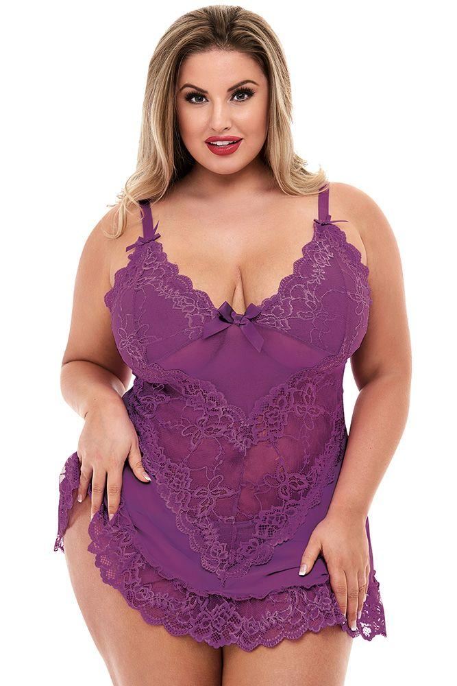 Purple Smoke Chemise