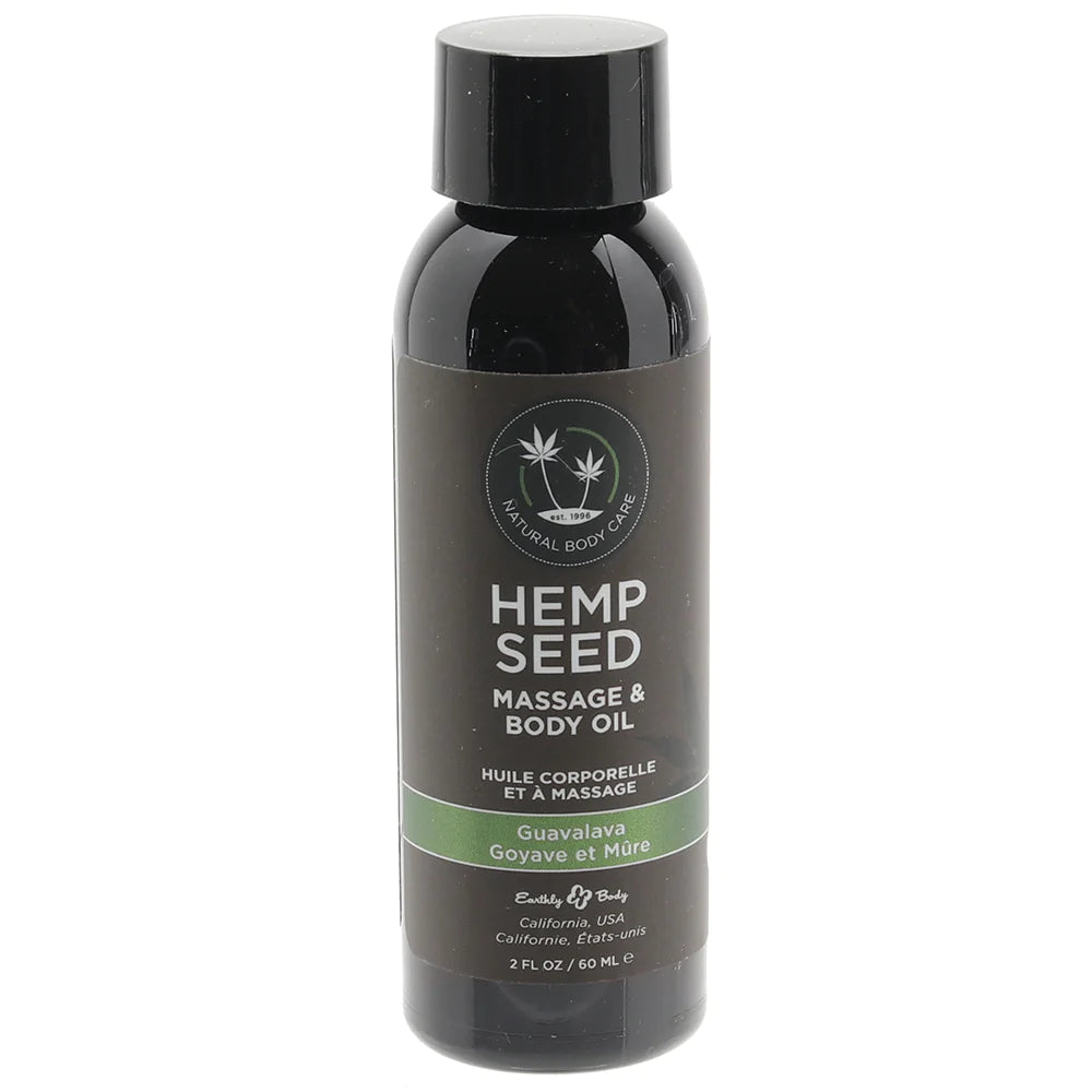 Hemp Seed Massage In a Box Kit in Guavalava