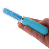 Stardust Posh Rechargeable Glass Vibe in Blue